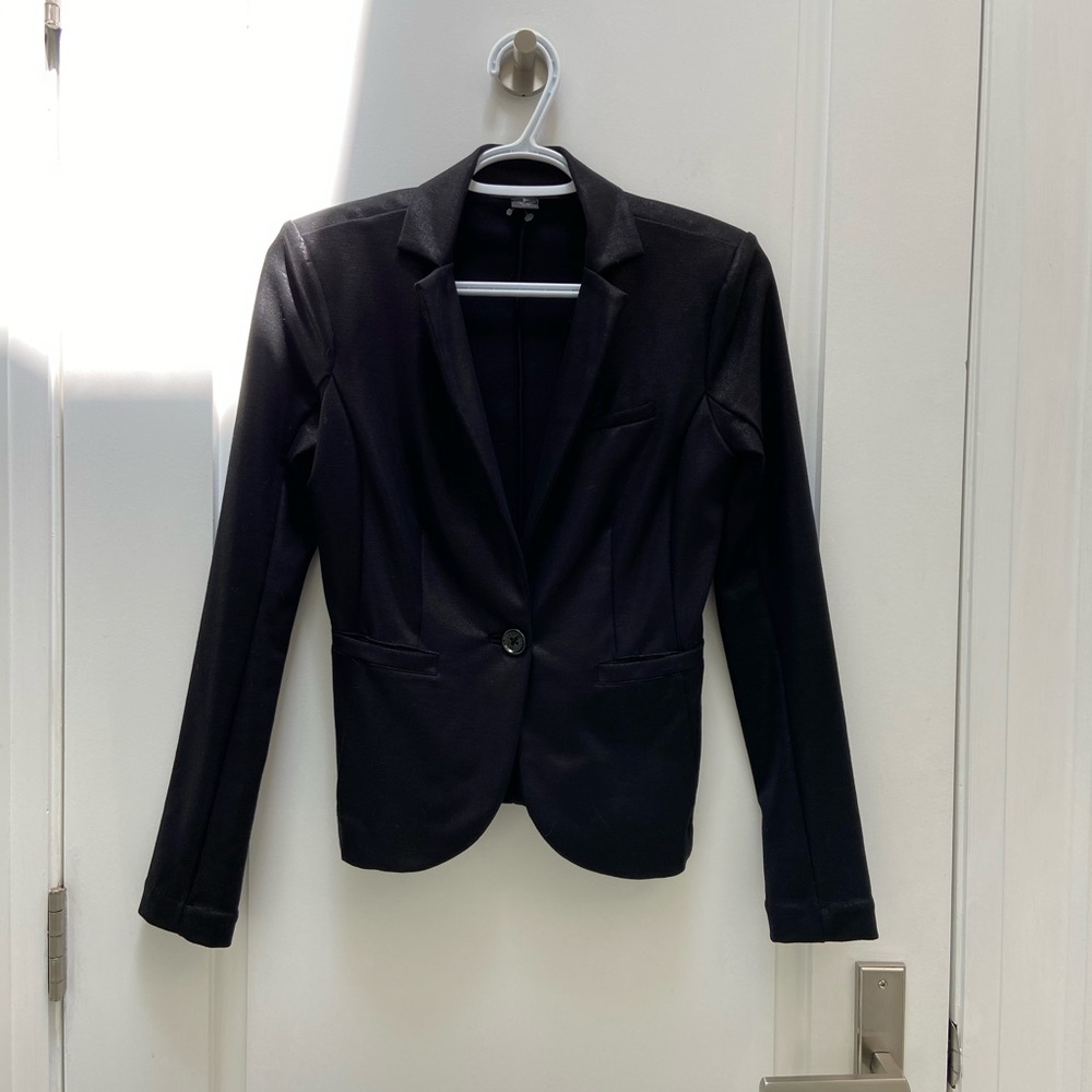 Armani Exchange black blazer size xs